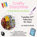 Crafty Storytime at Wombourne Library